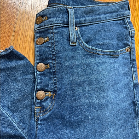 J. Crew Toothpick Buttonfly Mid Rise - Picture 3 of 7
